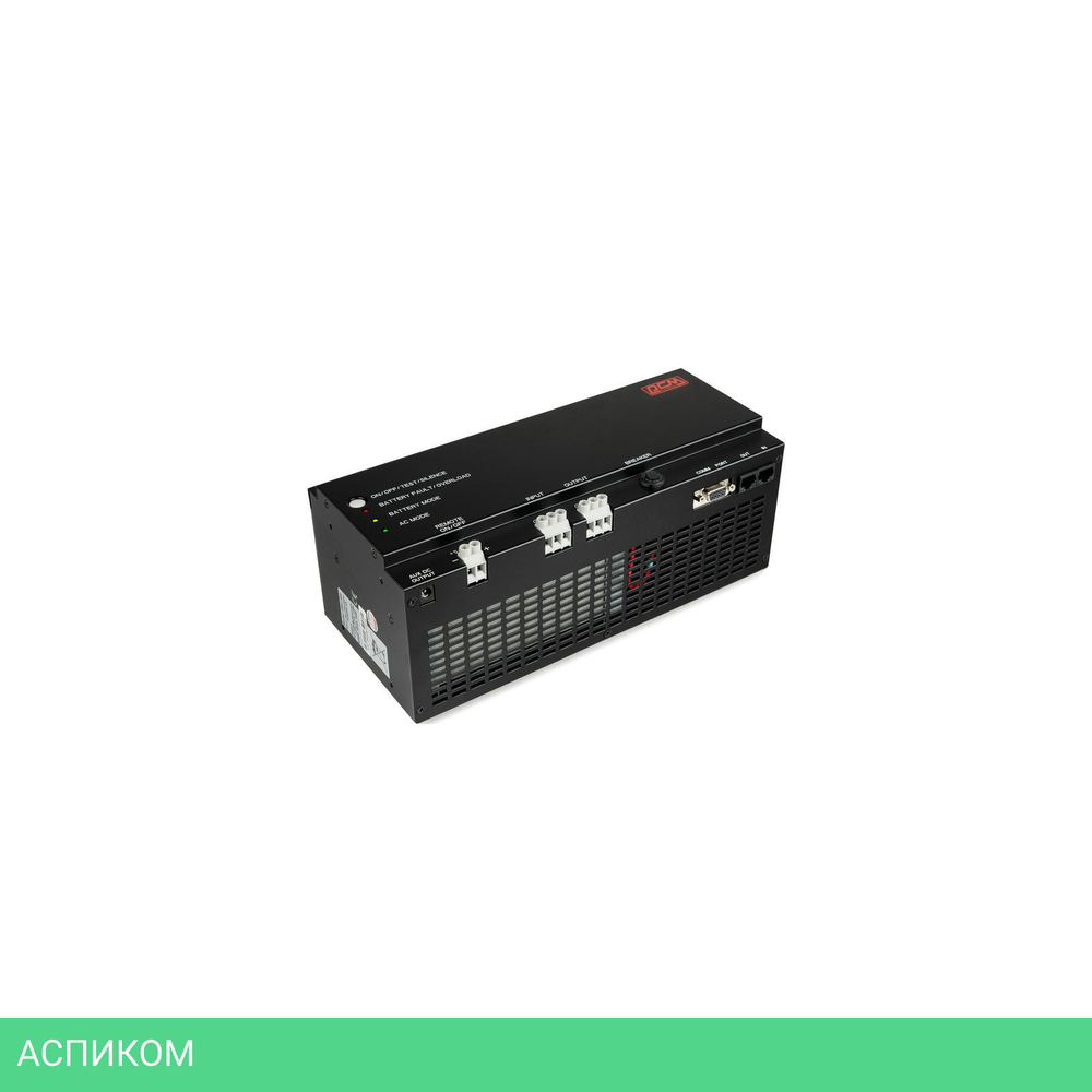 Источник бесперебойного питания PowerCom DRU-500 Gen2 черный