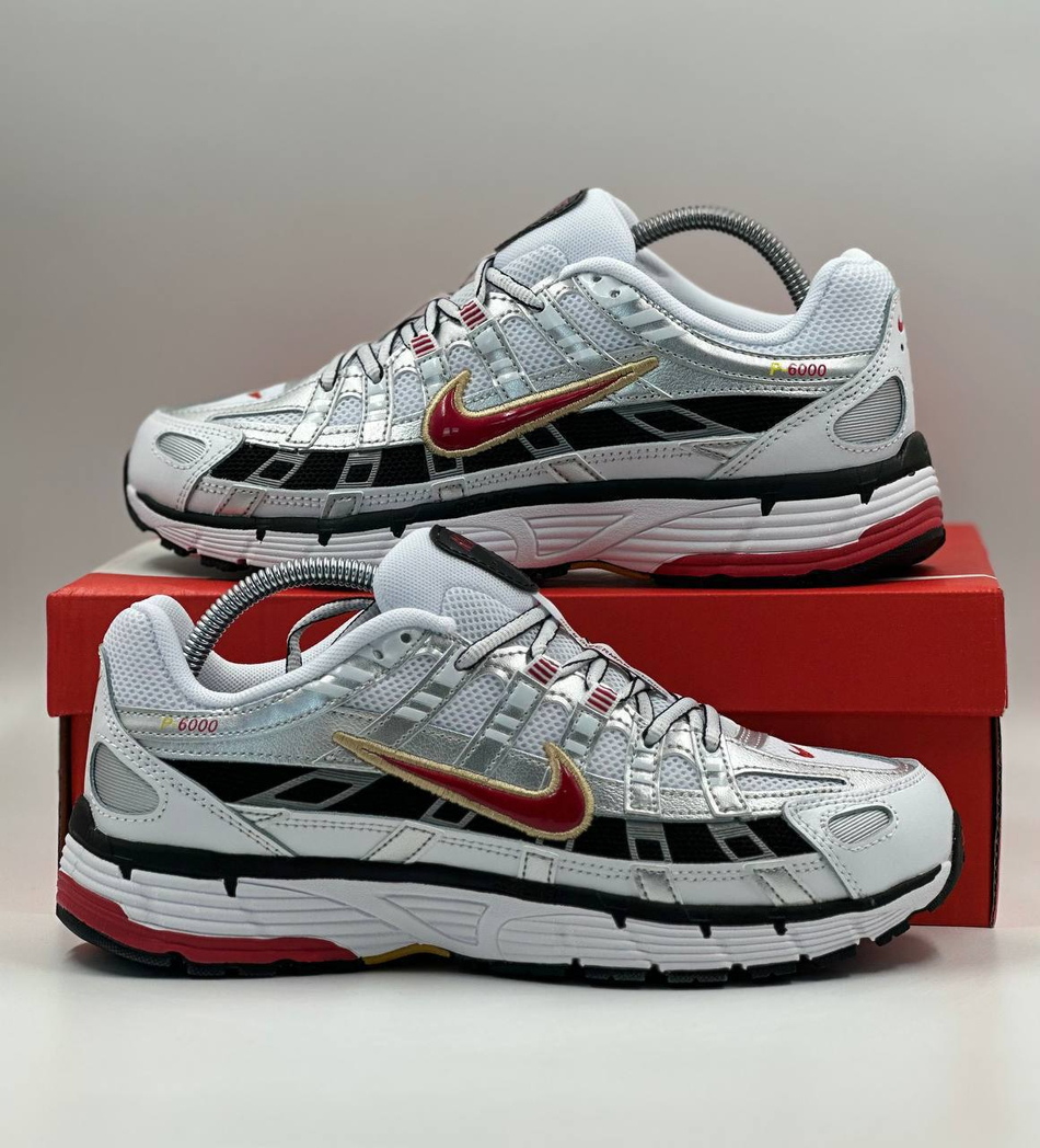 Кроссовки Nike P-6000 #B271 (сер.)