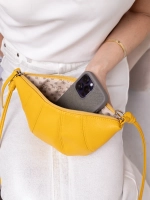 сумка через плечо круассан маленькая