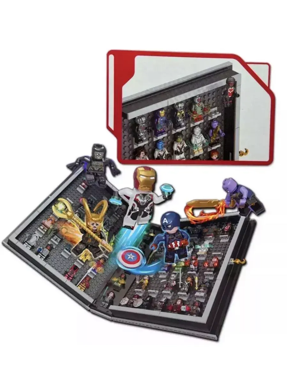 Конструктор Книга Мстителей 1696 деталей 3302
