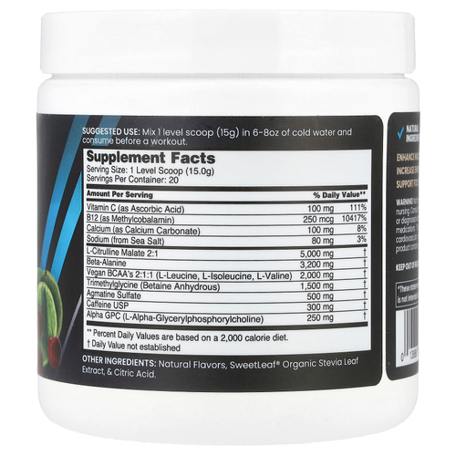 NB Pure, Performance Pump Juice+®, со вкусом вишни, 300 г (10,6 унции)