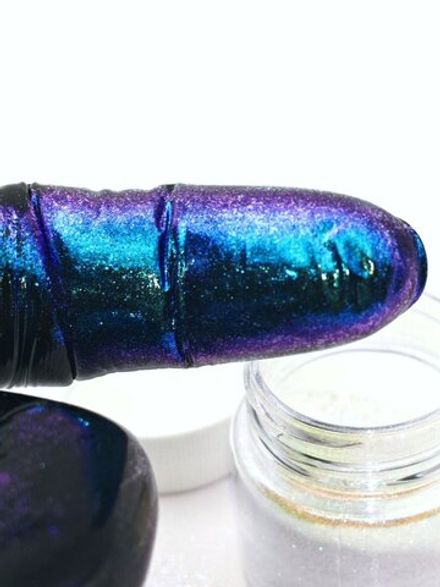 Хамелеон премиум ХАХ08 (Синий) - фиолетовый - зелёный - универсальный