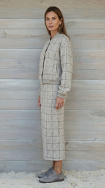 Костюм casual в клетку