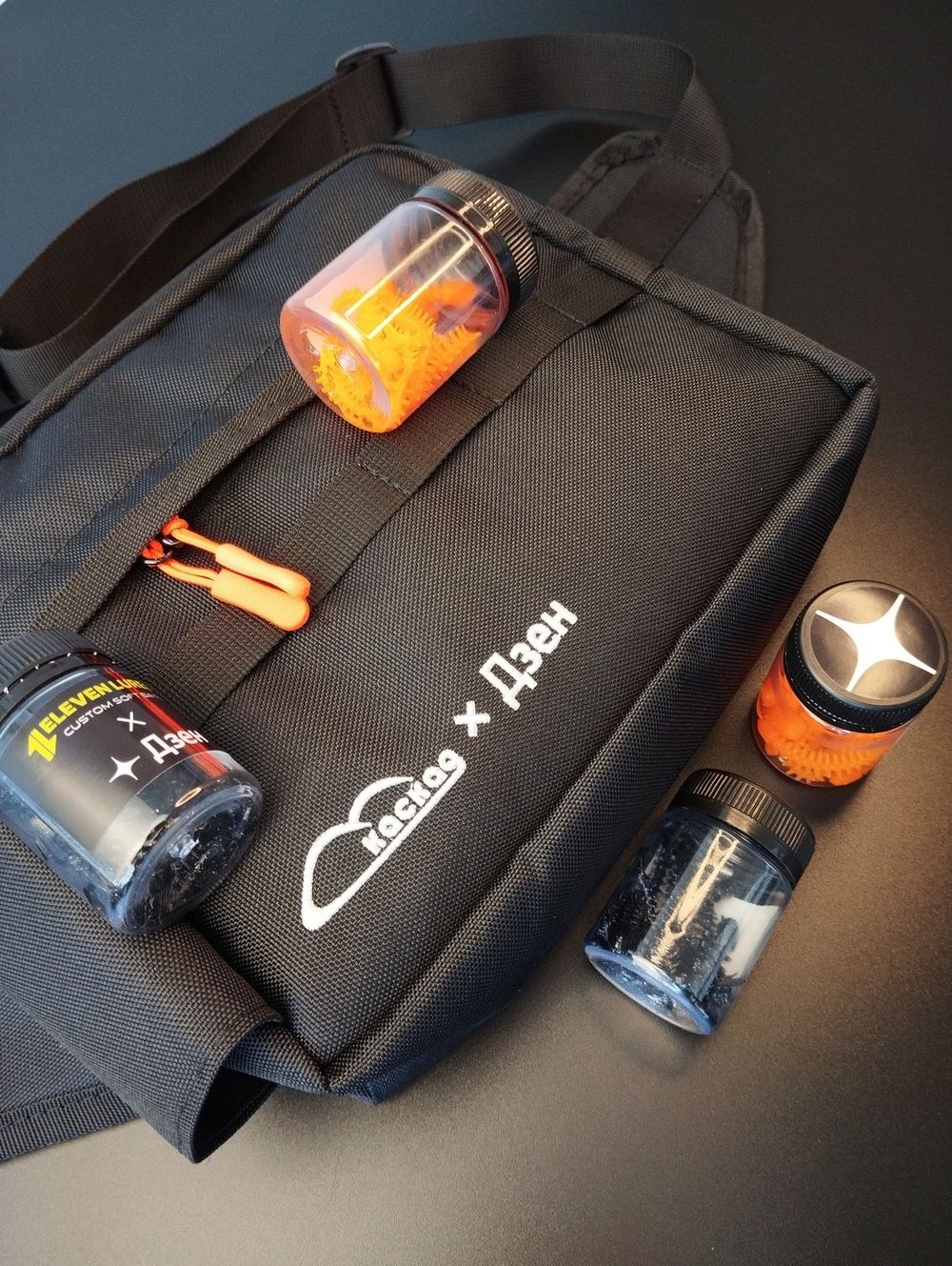 Поясная сумка Kaskad Outdoor X Дзен Nuclear Maggot lite черная