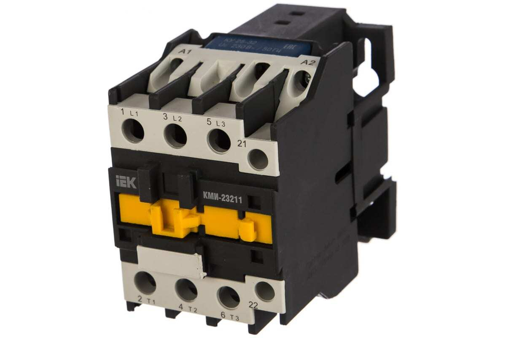 IEK Контактор КМИ-23210 32А 400В/АС3 1НО арт. KKM21-032-400-10