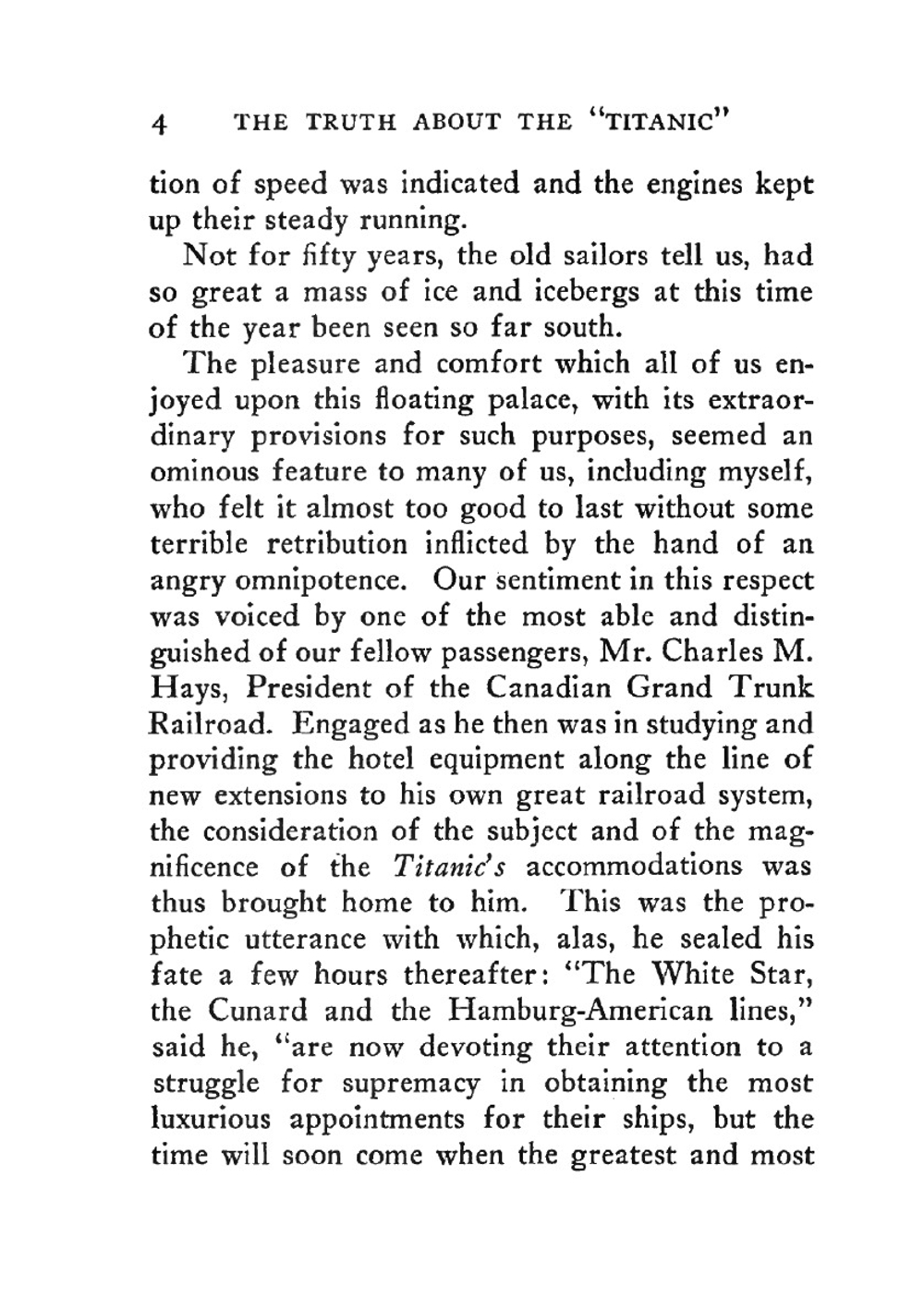 The truth about the Titanic | Archibald Gracie