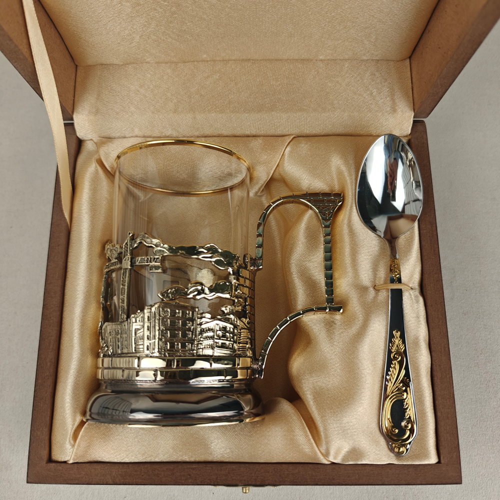 Подстаканник "Подарок строителю"