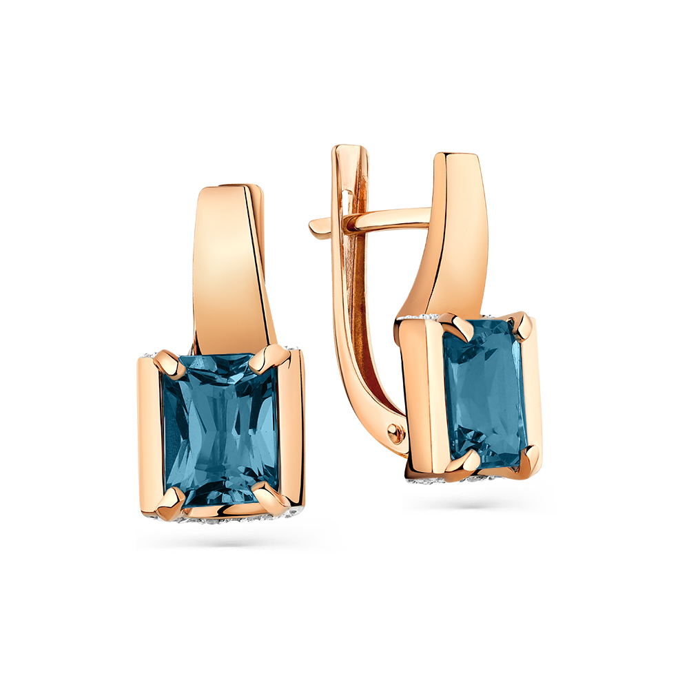 Серьги из золота 585 пробы
