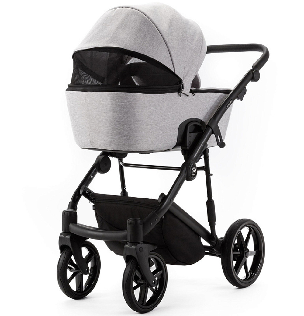 Детская коляска Adamex Mobi New 2 в 1 MN-TK1 TIP (СВ.СЕРЫЙ)