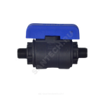 Кран шаровой компрессионный ПЭ Ду 20 3/4"x3/4" НР/НР Ру16 VALFEX 1210220034034