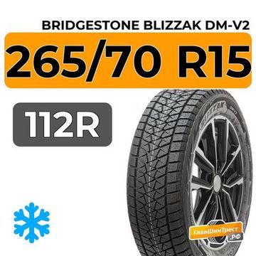 Bridgestone Blizzak DM-V2 265/70 R15 112R