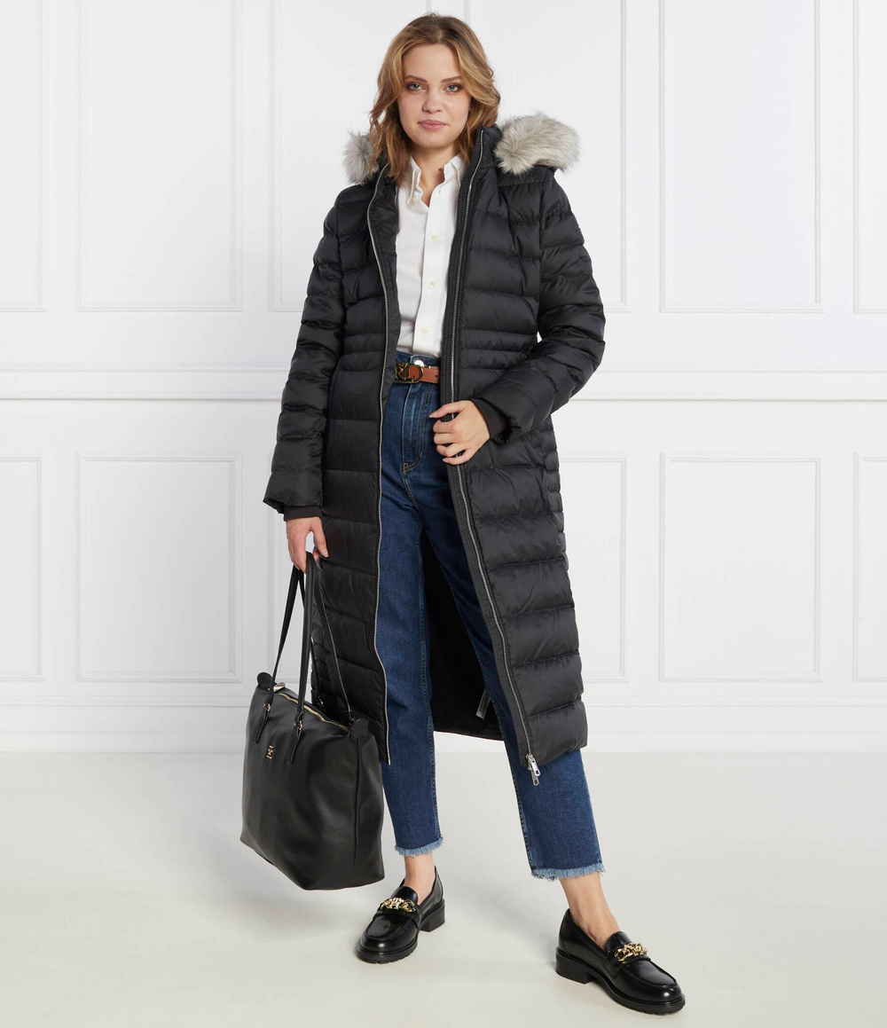 Пуховая куртка TYRA Tommy Hilfiger - черный(WW0WW39745)