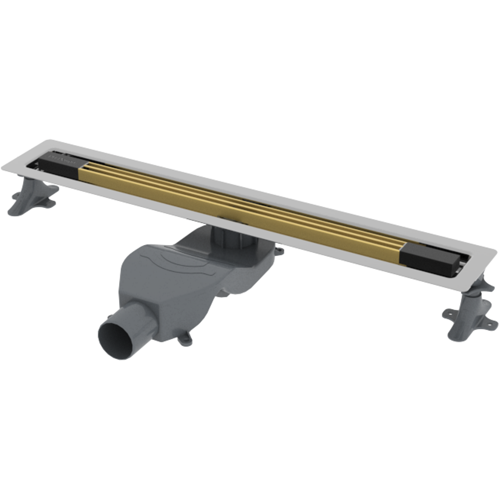 Душевой лоток Boheme B&T INFINITY 80см 981-80-MG нержавеющая сталь МАТ. ЗОЛОТО