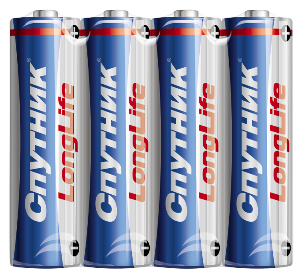 Батарейка Спутник Long Life R03/4S (4/60/1200)