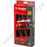 ЗУБР Мастер-6 6 предм., Набор отвёрток (25066)