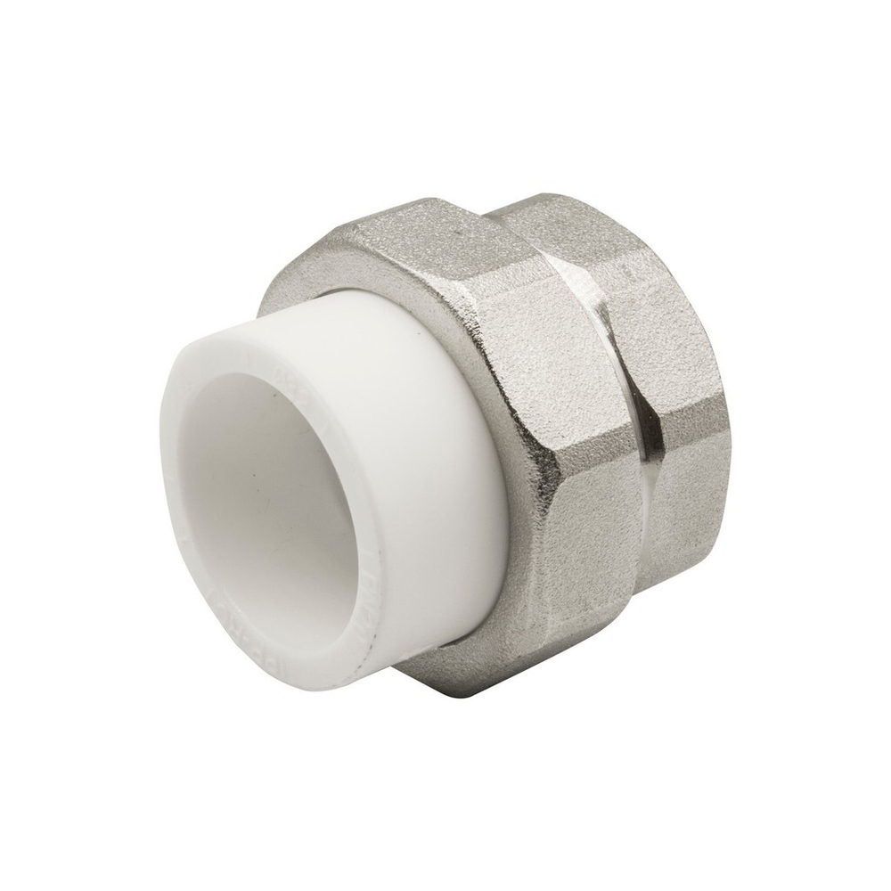 Муфта комб. разъемная, вн 32х1 1/4" EVER® plast  БЕЛЫЙ (Россия)