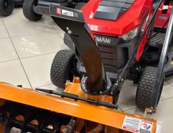 Снегоуборочный трактор ZimAni TC97HL с 2-х снегоотбрасывателем