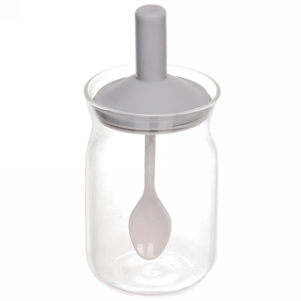 Банка стеклянная «O'lala» с ложкой 7,6*16,4см