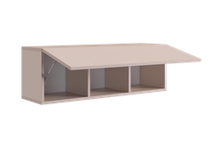 Шкаф навесной "Доминика" (кашемир/дуб крафт золотой), Мебельсон г. Ижевск