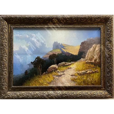 Быков В. А. Крымский пейзаж. Масло. 2010-е гг.