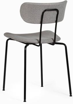 Стул Pedigree металлический каркас, темно-серая ткань