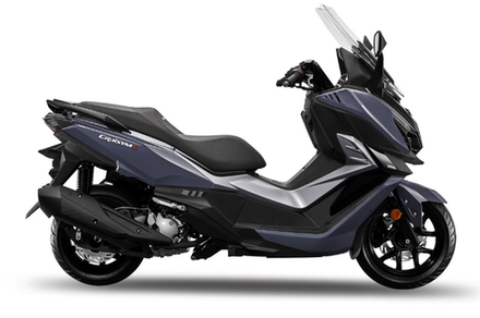 Максискутер SYM CRUiSYM a 300 матовый сине-серый