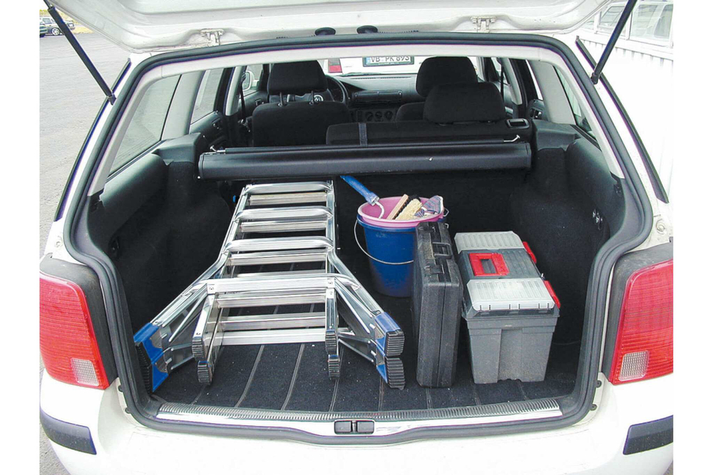 STABILO Шарнирная телескопическая лестница 4х4 (133953)