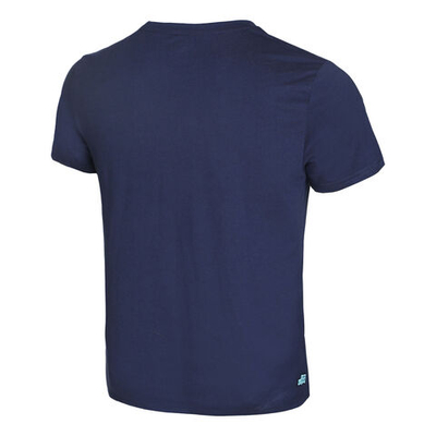 Мужское теннисное поло BIDI BADU Mao Lifestyle T-Shirt Men - Dark Blue, Multicoloured