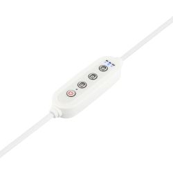 Разветвитель сетевой для линейных светильников ЭРА 3х IEC C5 3pin+timer на 3 точки с таймером 4, 8, 12H 2м | Аксессуары для фито светильников