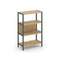 Shelf System Односекционный стеллаж трехярусный SN.STM-311 Тиквуд Светлый/Металл Антрацит 810*400*12
