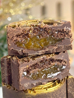 Подарочный набор конфет из тёмного бельгийского шоколада с начинкой 7 шт - 23 февраля