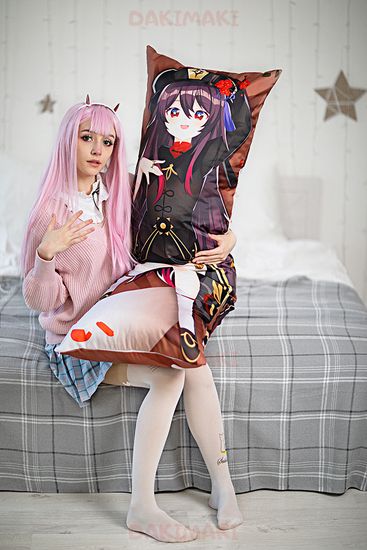 Дакимакура Ху Тао арт. 0900