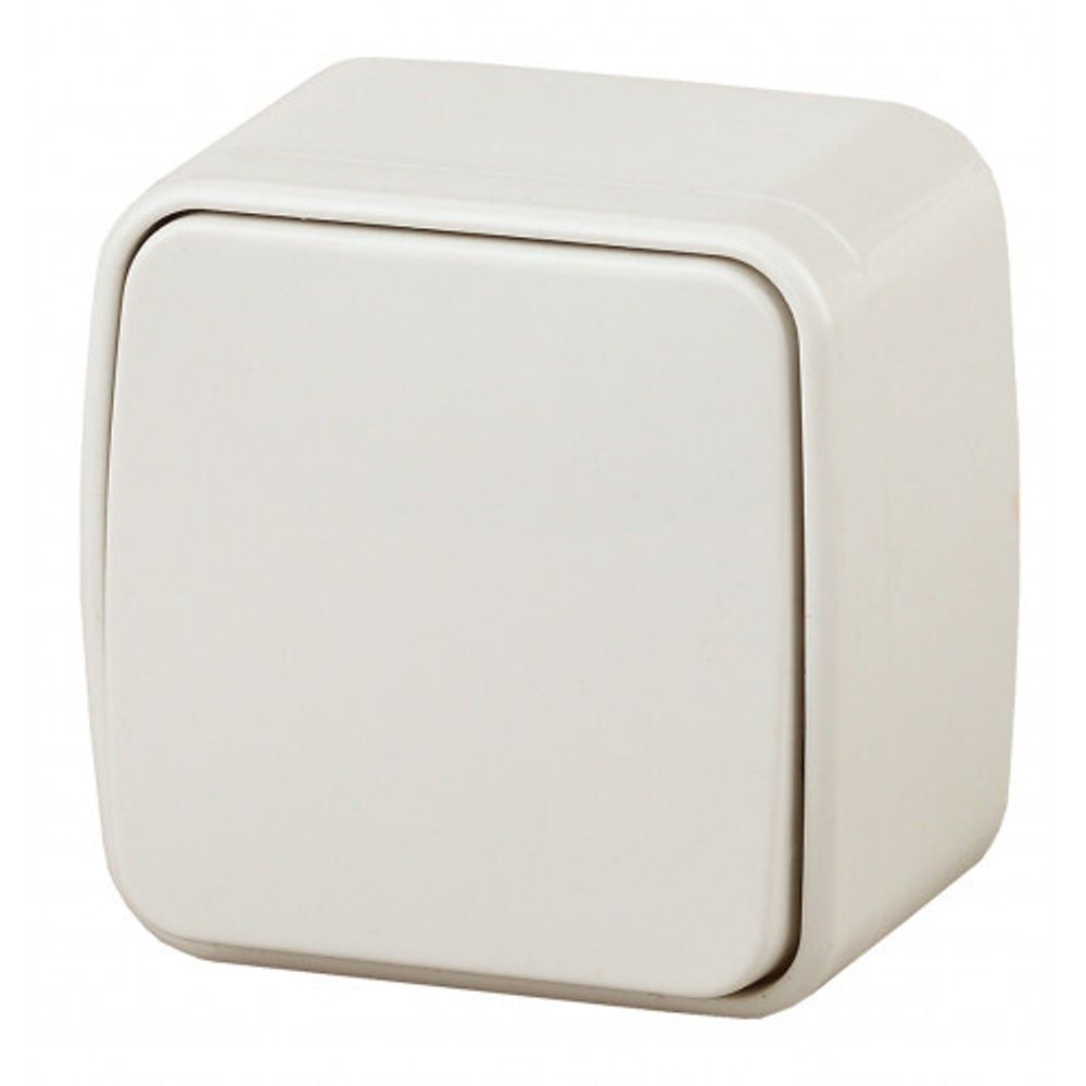 3-101-02 Intro Выключатель, 10А-250В, IP20, ОУ, Polo, сл.кость