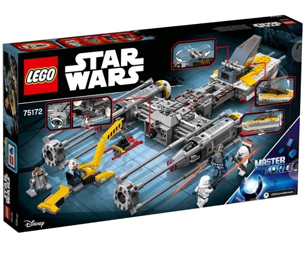 LEGO Star Wars: Звёздный истребитель типа Y 75172 — Y-wing Starfighter — Лего Звездные войны Стар Ворз