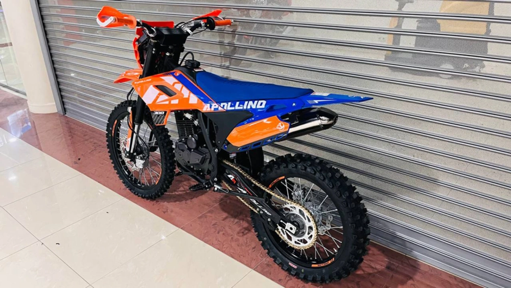 Мотоцикл Yacota Apollino AM 300 21/18 Enduro оранжево-синий