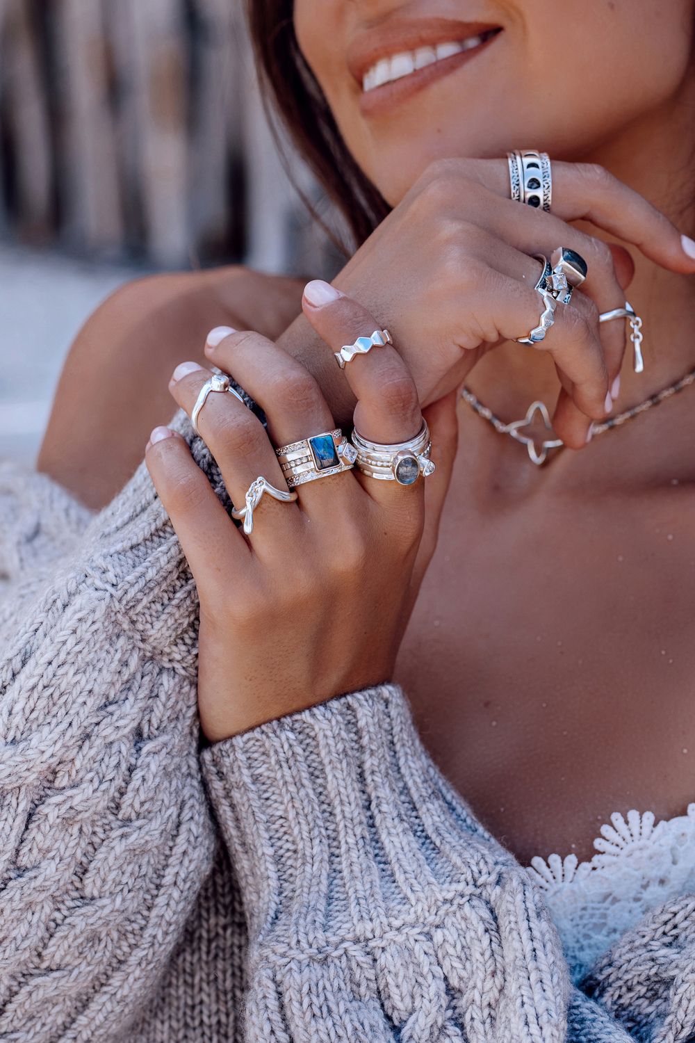 Кольцо «Мозаик» раф прямоугольный с лабрадоритом и ромбом белый циркон