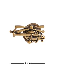AM-3420 Брошь «Вертолет Ми-6» (латунь)