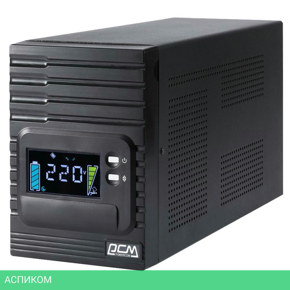 Источник бесперебойного питания Powercom Smart King Pro+ SPT-1500-II LCD (1152565)