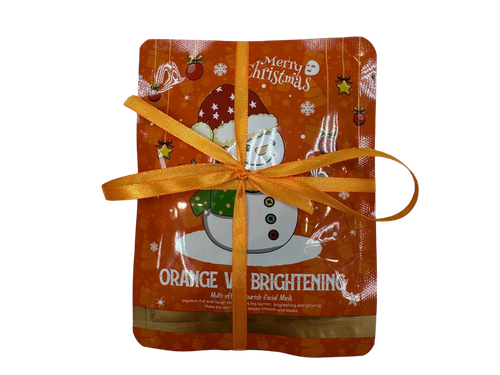 Набор новогодних тканевых масок 5шт