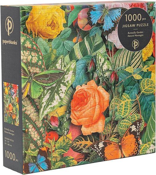 Nature Montages / Butterfly Garden / Puzzle / 1000 PC