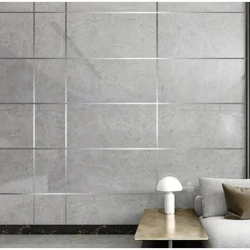 Лента межплиточная 1смх35м, серебристая