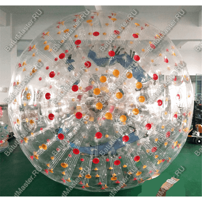 Зорб ПВХ "Улей", усиленные сиденья, диаметр 3 м