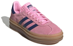 Adidas originals Gazelle Bold non-slip wear-resistant increased low-top sneakers women's pink