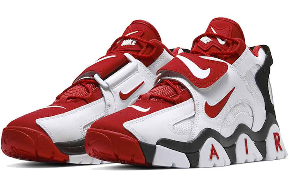 Nike Air Barrage Mid White Black Red