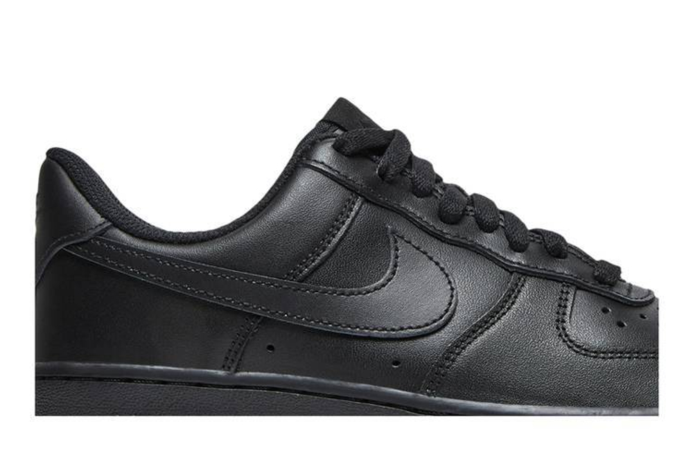 Кроссовки Nike Air Force 1 Low Triple Black (Женская размерная сетка)