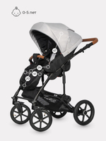 Коляска  BELLA LIFE (2 в 1) (RIKO BASIC) 01 Grey Fox (серый)