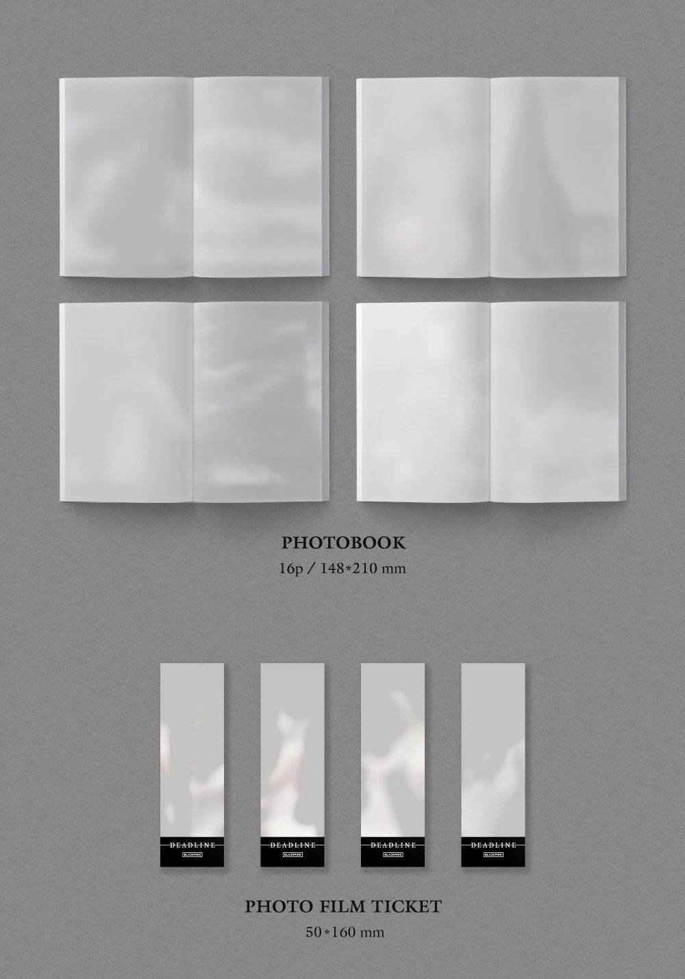 Альбом BLACKPINK - DEADLINE [SILVER ver.]