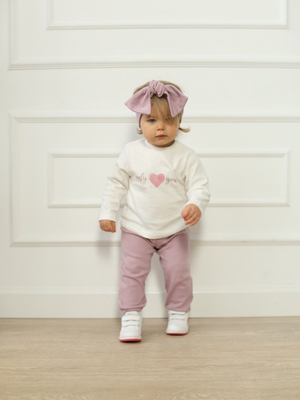 Комплект лонгслив+штанишки+повязка