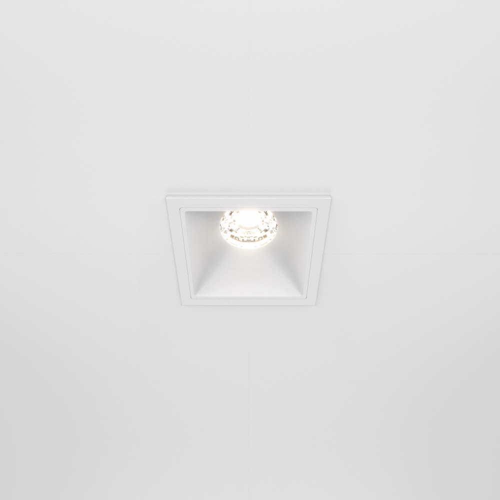 Встраиваемый светильник Technical DL043-01-10W4K-SQ-W