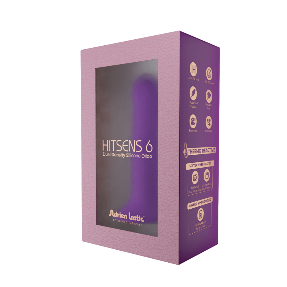 Adrien Lastic - Фаллоимитатор Hitsens L 13.5 см, ⌀ 3.3 см